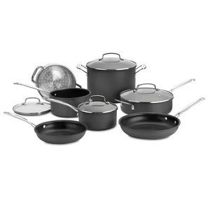 CUISINART Classic Hard Anodized Cookware 11 pc Model 63-11